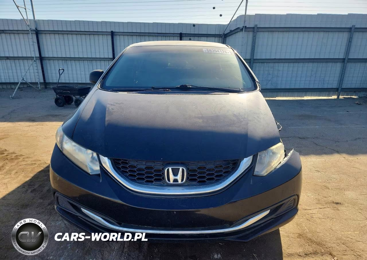 2013 Honda Civic Lx VIN:19XFB2F57DE237245 - 5