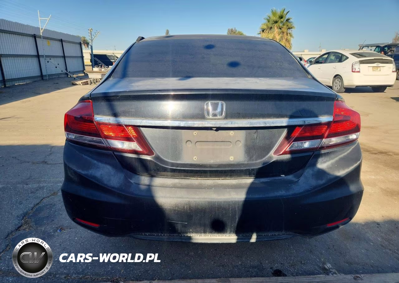 2013 Honda Civic Lx VIN:19XFB2F57DE237245 - 6