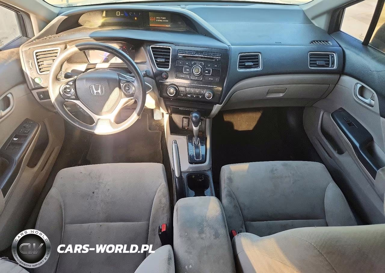 2013 Honda Civic Lx VIN:19XFB2F57DE237245 - 8