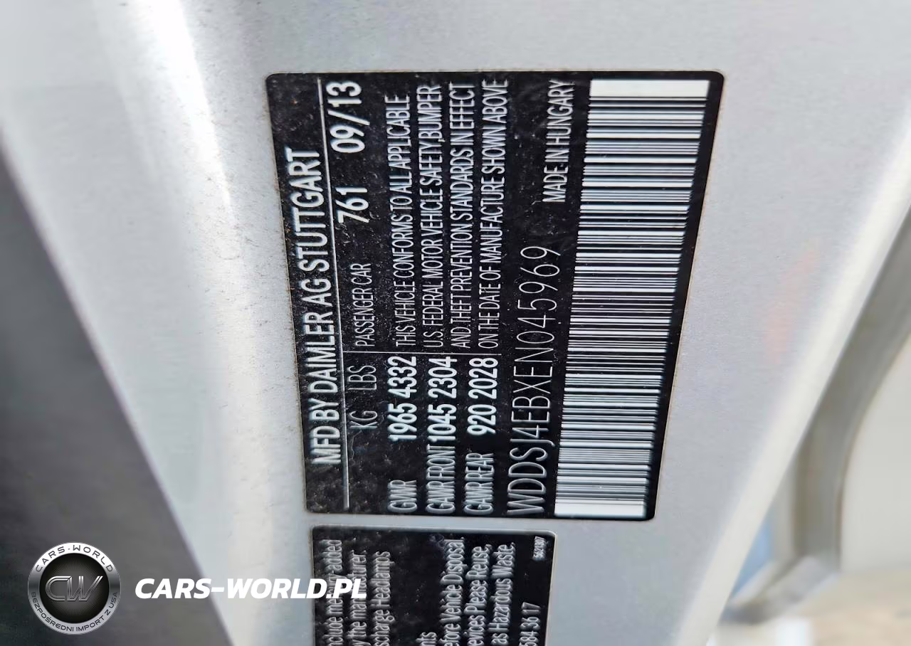 2014 Mercedes-Benz Cla VIN:WDDSJ4EBXEN045969 - 12