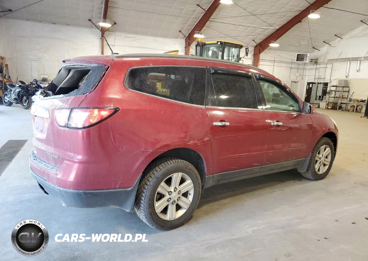 2014 Chevrolet Traverse Lt VIN:1GNKRGKD0EJ144101 - 3