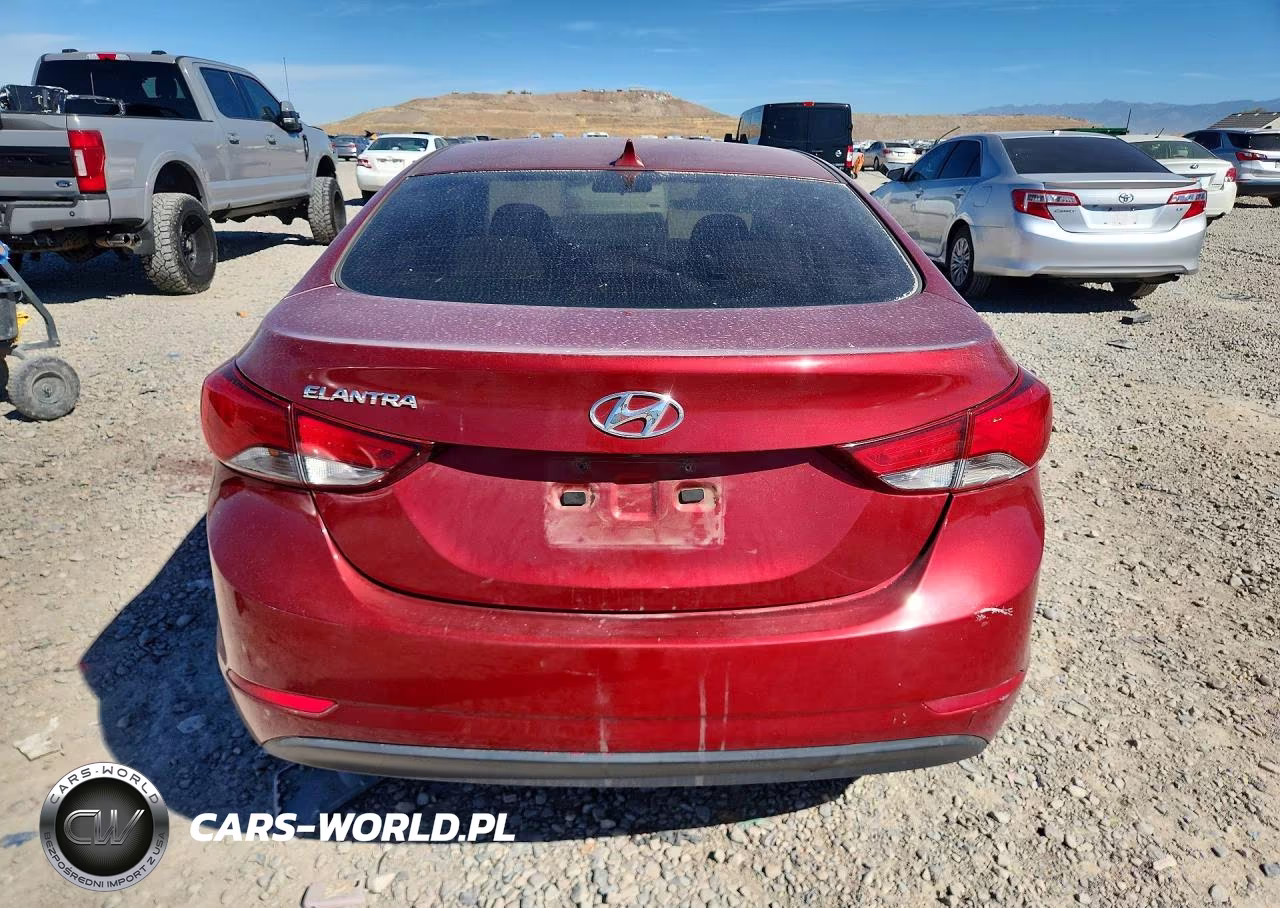 2016 Hyundai Elantra Se VIN:5NPDH4AE6GH658883 - 6