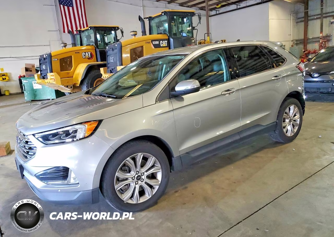 2022 Ford Edge Titanium VIN:2FMPK4K99NBA53437 - 1