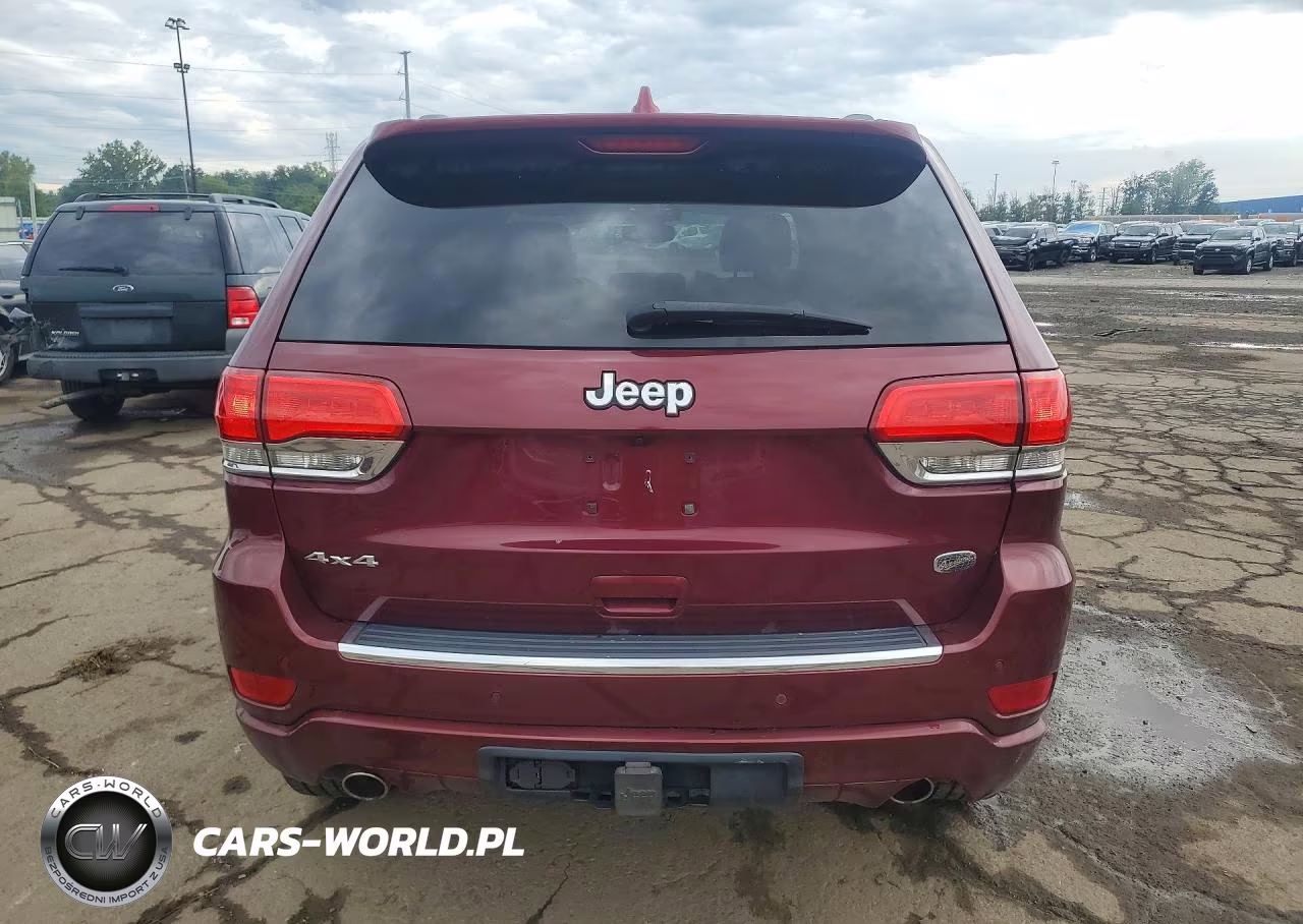 2017 Jeep Grand Cherokee Overland VIN:1C4RJFCG9HC700013 - 6