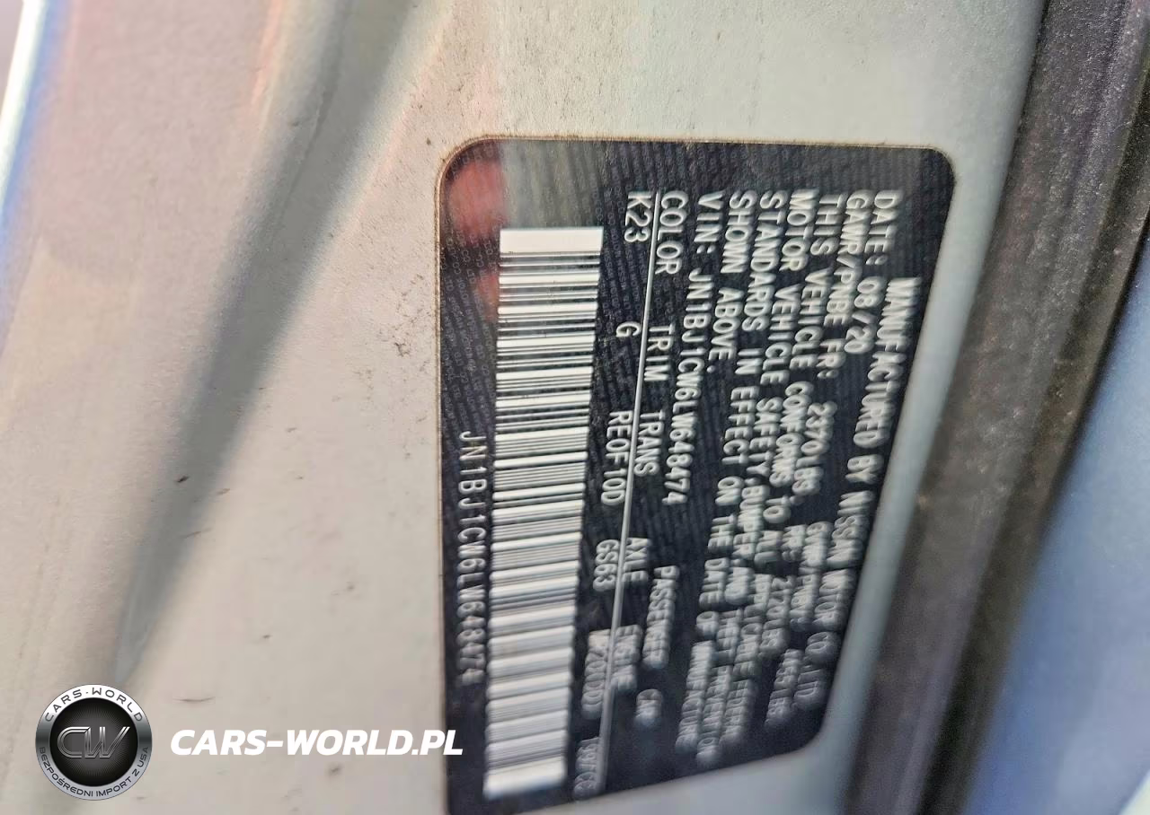 2020 Nissan Rogue Sport S VIN:JN1BJ1CW6LW648474 - 13