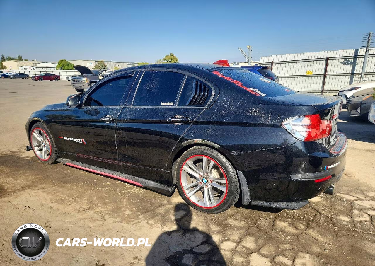 2014 BMW 335 I VIN:WBA3A9C51EF479603 - 2
