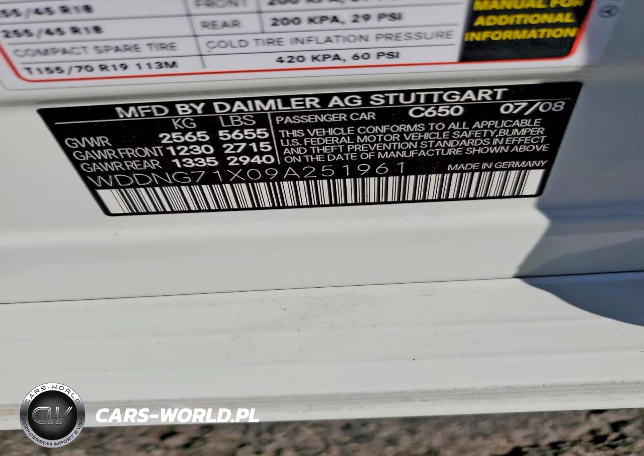 2009 Mercedes-Benz S 550 VIN:WDDNG71X09A251961 - 12