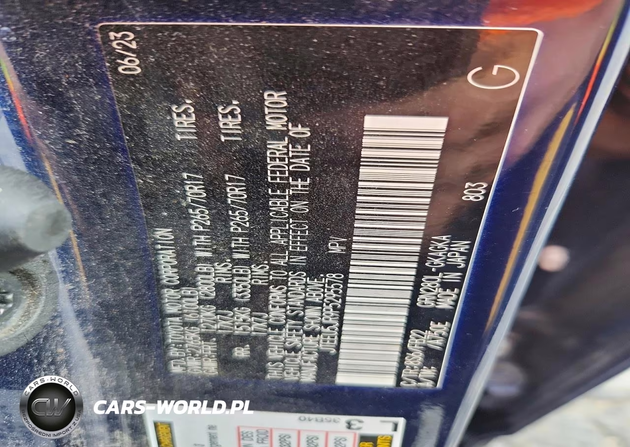 2023 Toyota 4Runner Sr5 VIN:JTEEU5JR9P5295578 - 14