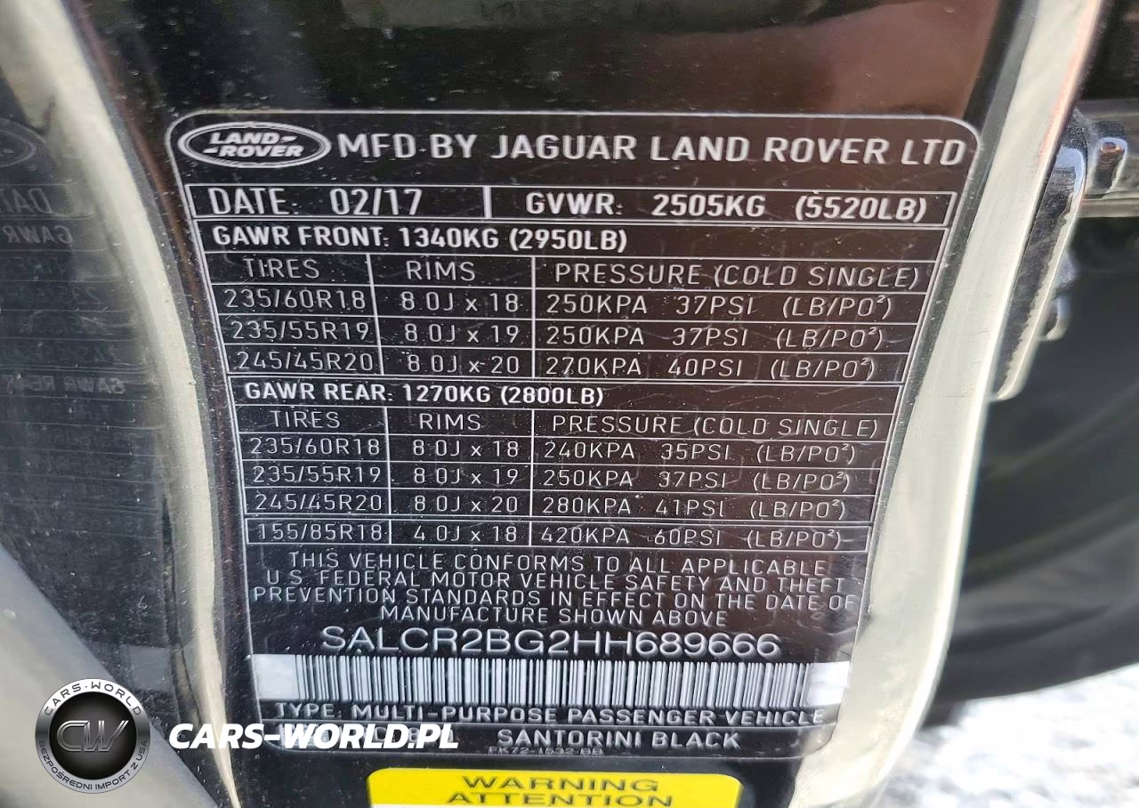 2017 Land Rover Discovery Sport Hse VIN:SALCR2BG2HH689666 - 14