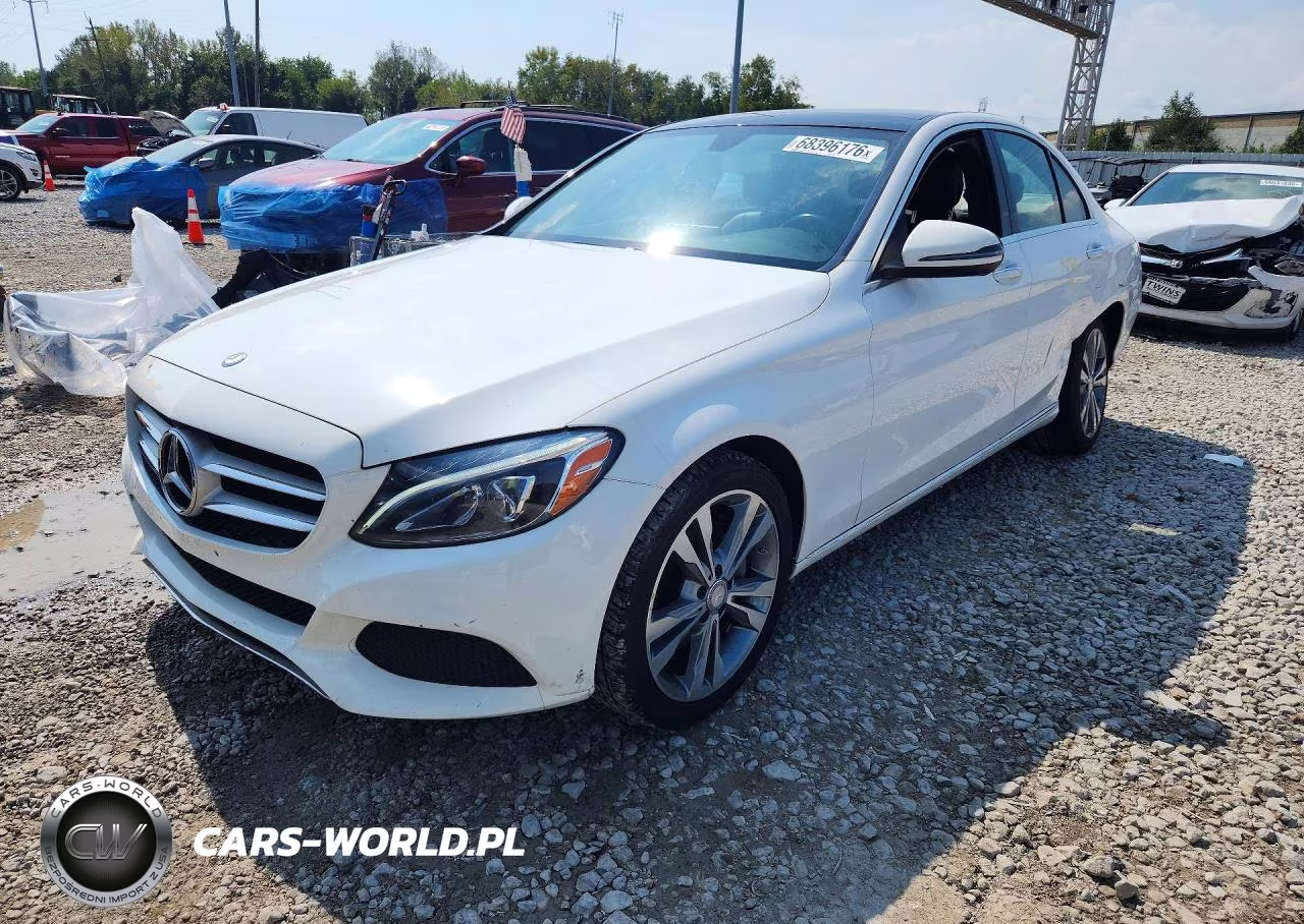 2016 Mercedes-Benz C VIN:55SWF4KB0GU175907 - 1