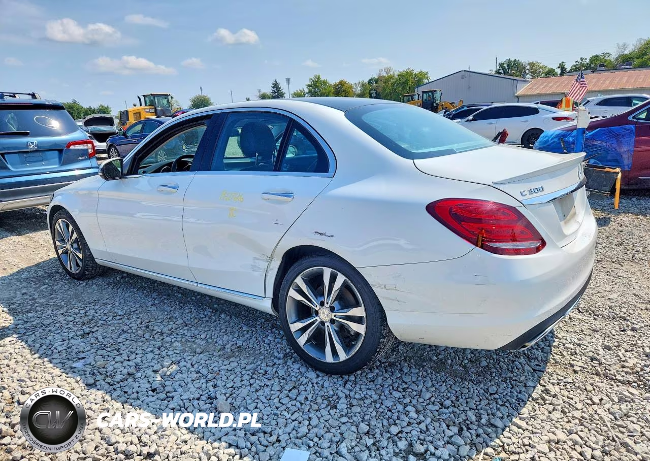 2016 Mercedes-Benz C VIN:55SWF4KB0GU175907 - 2