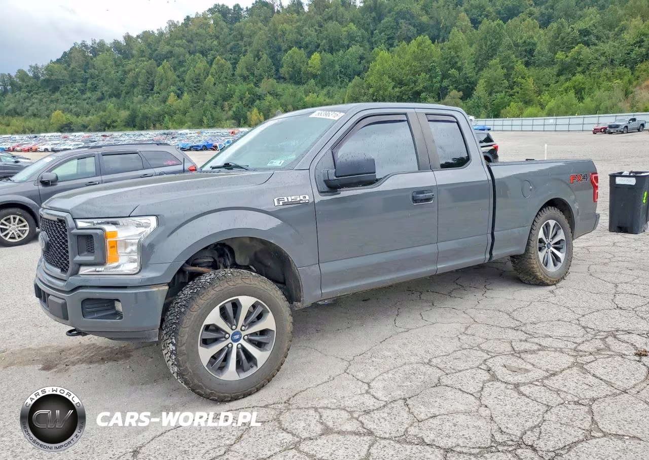 2020 Ford F150 Super Cab VIN:1FTEX1EPXLFB44167 - 1