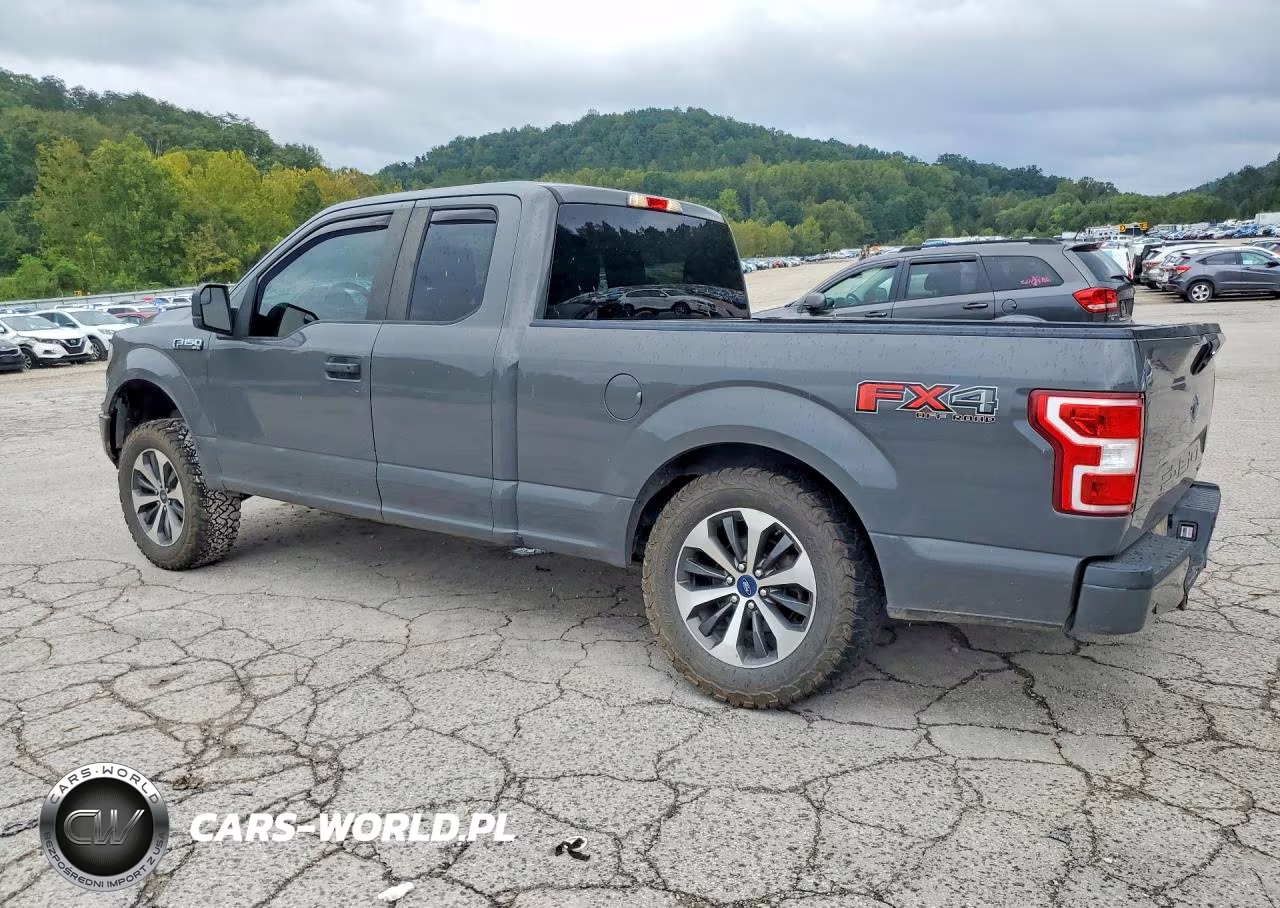 2020 Ford F150 Super Cab VIN:1FTEX1EPXLFB44167 - 2