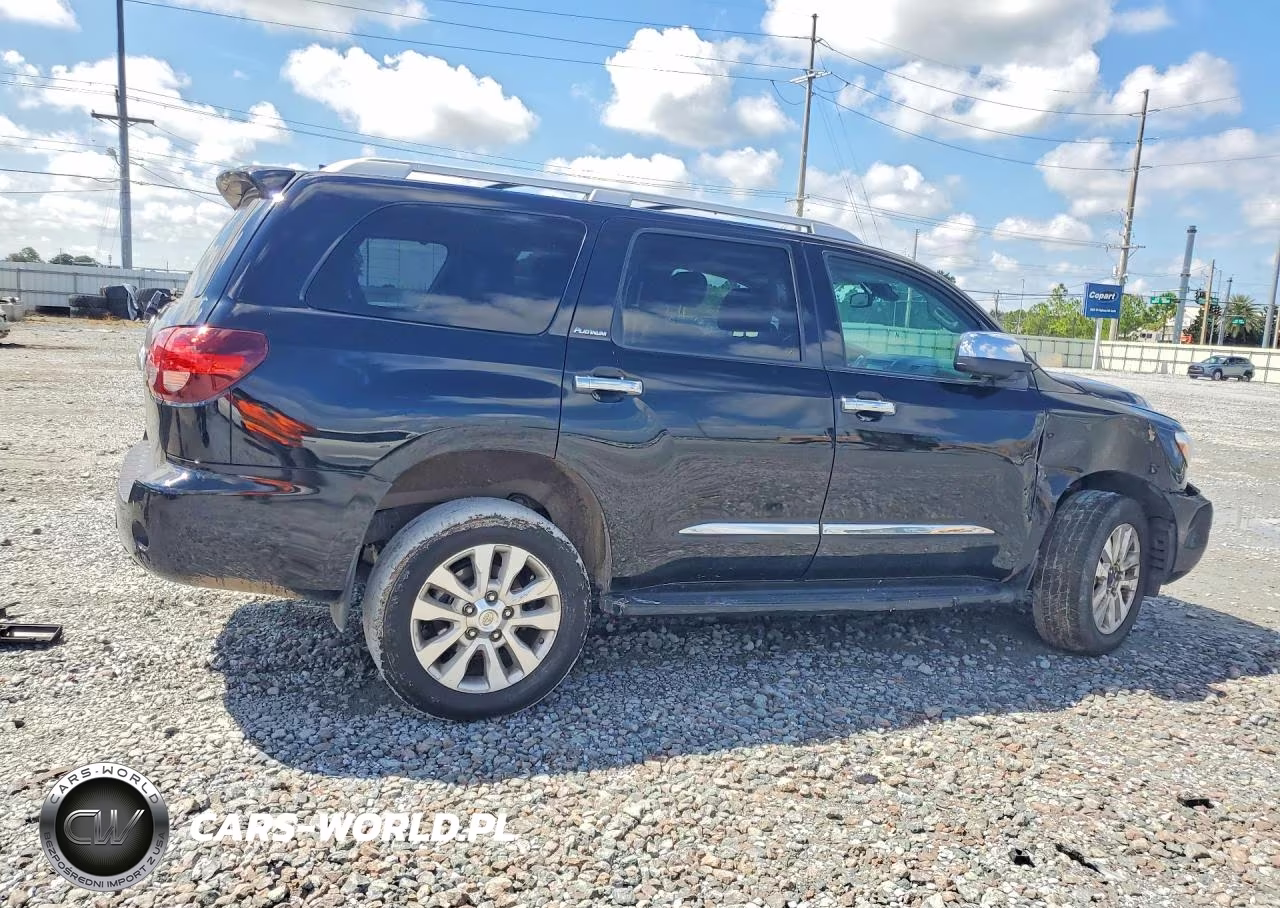 2018 Toyota Sequoia Platinum VIN:5TDDY5G1XJS159158 - 3