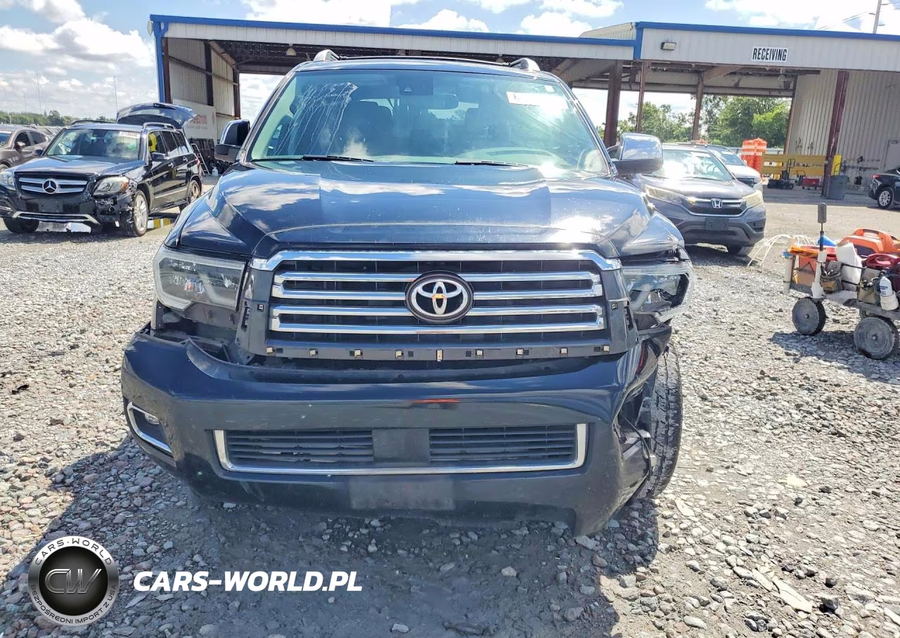 2018 Toyota Sequoia Platinum VIN:5TDDY5G1XJS159158 - 5