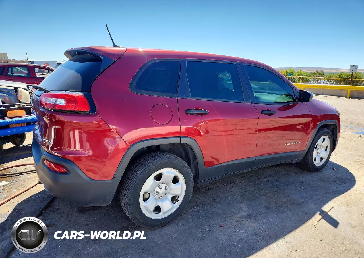 2015 Jeep Cherokee Sport VIN:1C4PJLAB9FW539199 - 3