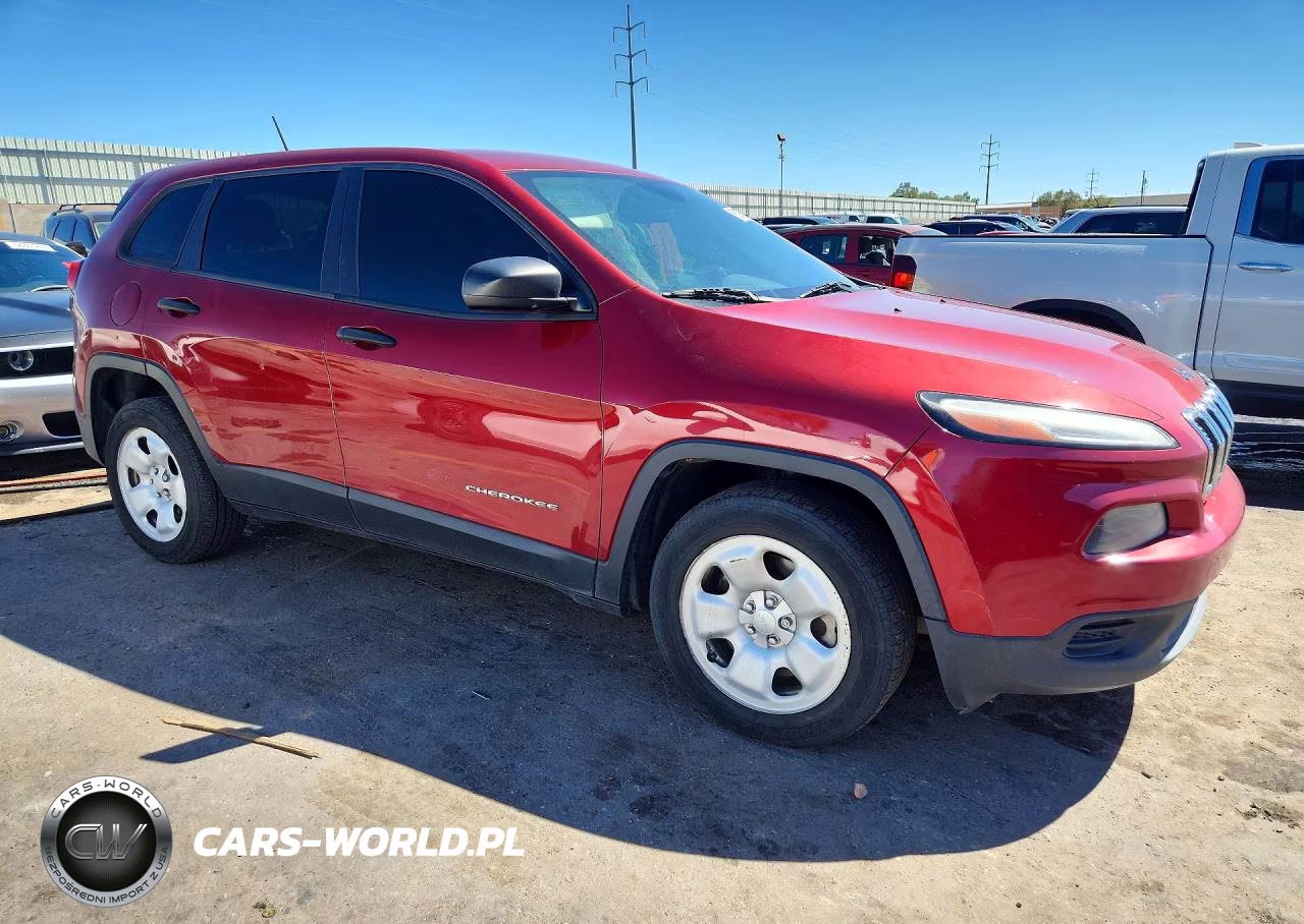 2015 Jeep Cherokee Sport VIN:1C4PJLAB9FW539199 - 4