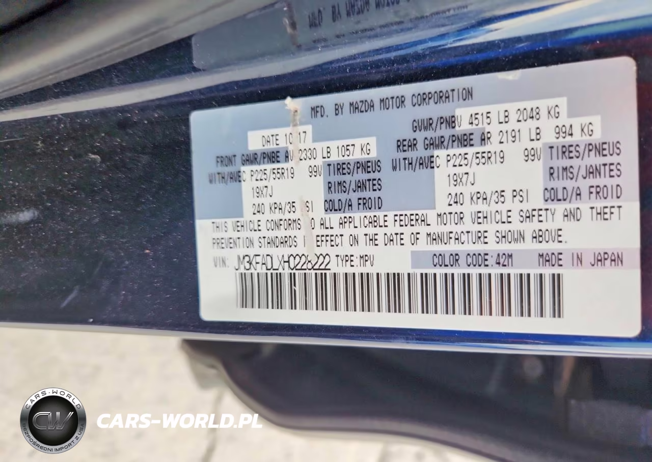 2017 Mazda Cx-5 Grand Touring VIN:JM3KFADLXH0228222 - 13
