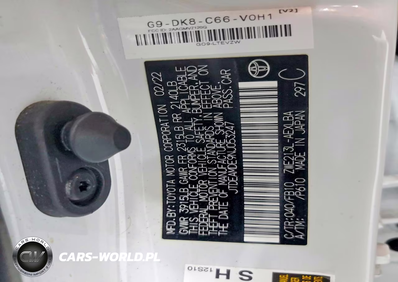 2022 Toyota Corolla Le VIN:JTDEAMDE9NJ053247 - 12