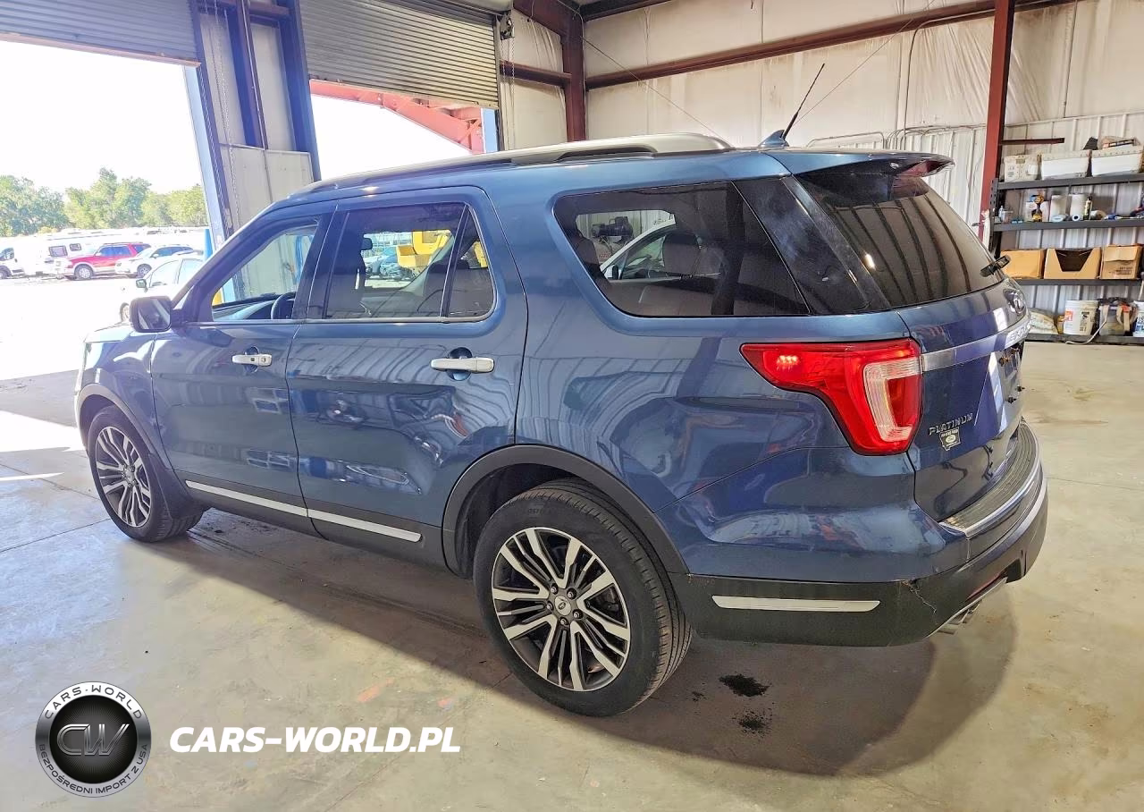 2018 Ford Explorer Platinum VIN:1FM5K8HT5JGC73999 - 2