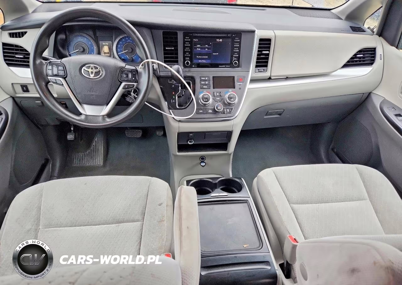 2019 Toyota Sienna Le VIN:5TDKZ3DC1KS015756 - 8