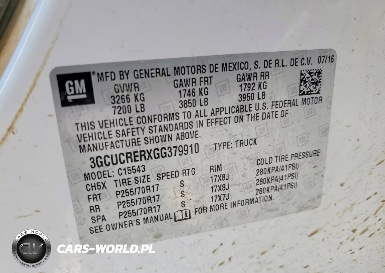 2016 Chevrolet Silverado C1500 Lt VIN:3GCUCRERXGG379910 - 12