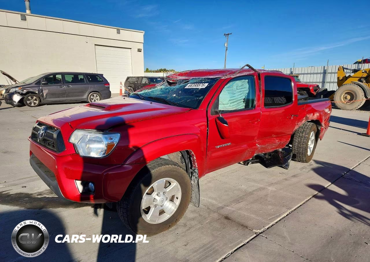 2013 Toyota Tacoma Double Cab VIN:3TMLU4EN6DM128565 - 1