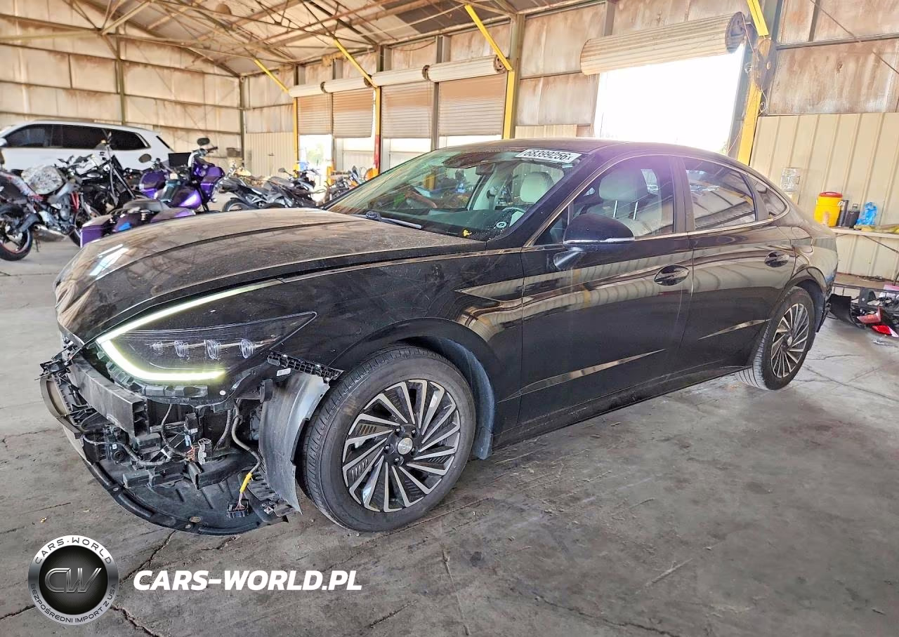 2023 Hyundai Sonata Hybrid Sel VIN:KMHL34JJXPA074707 - 1
