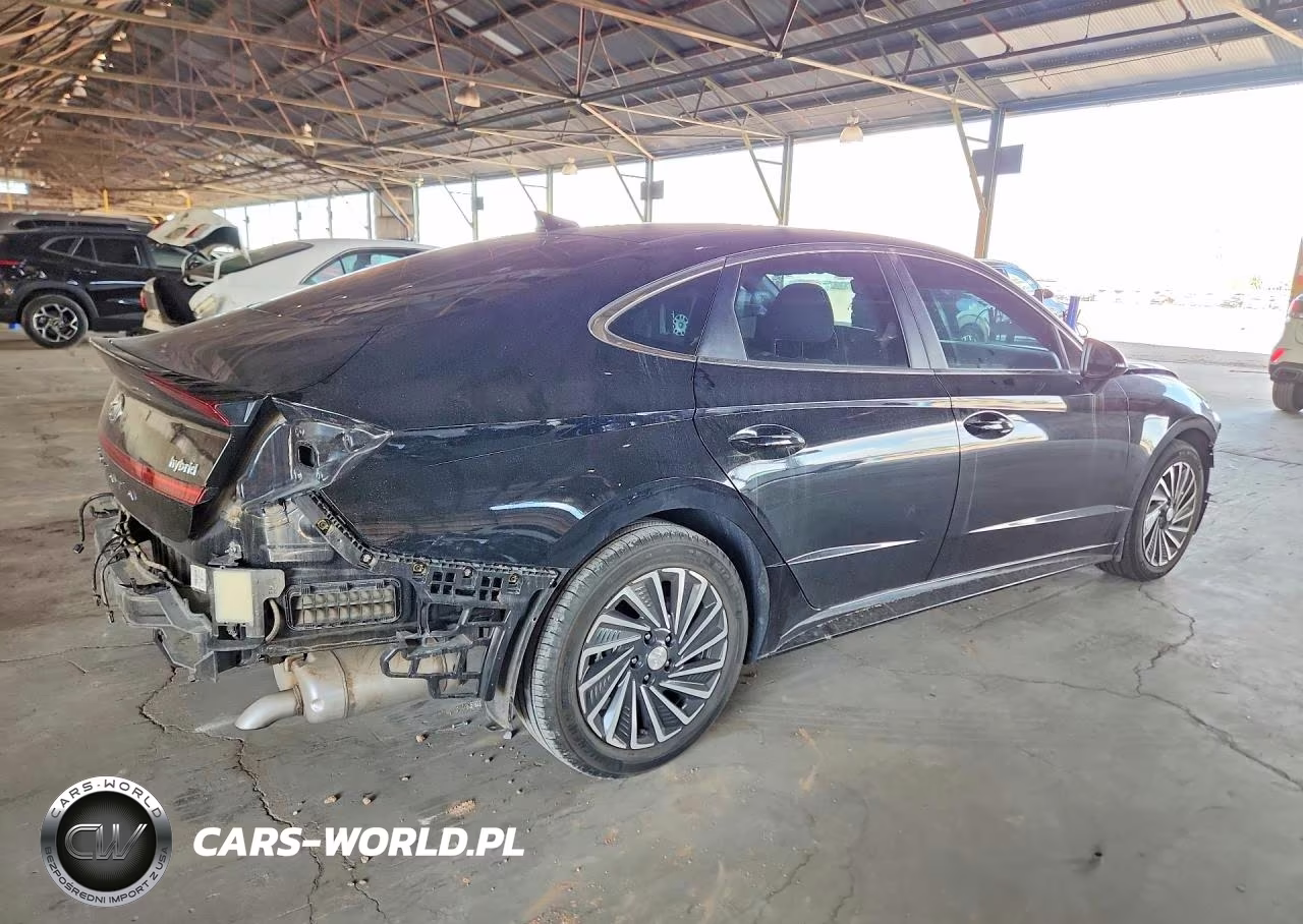 2023 Hyundai Sonata Hybrid Sel VIN:KMHL34JJXPA074707 - 3