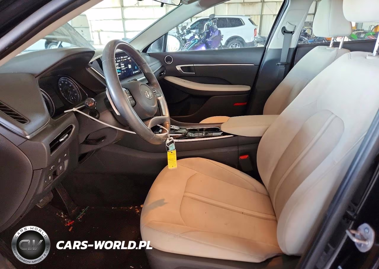 2023 Hyundai Sonata Hybrid Sel VIN:KMHL34JJXPA074707 - 7