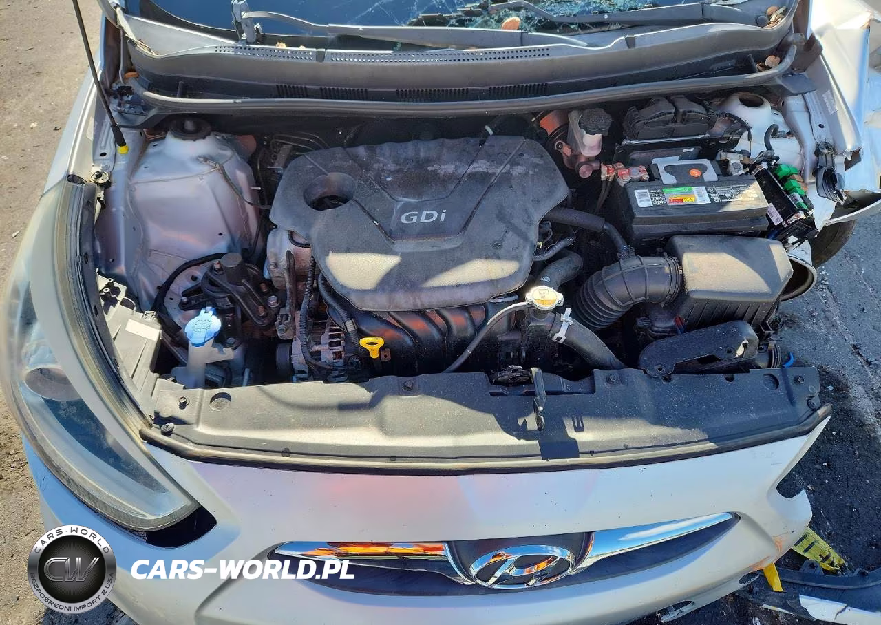 2014 Hyundai Accent Gls VIN:KMHCU4AE2EU763037 - 11