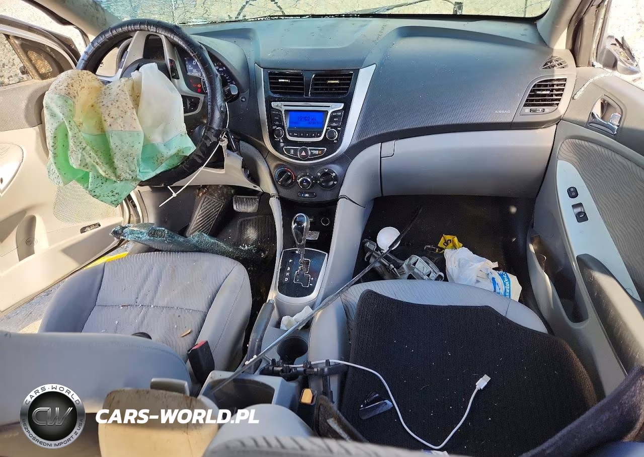2014 Hyundai Accent Gls VIN:KMHCU4AE2EU763037 - 8