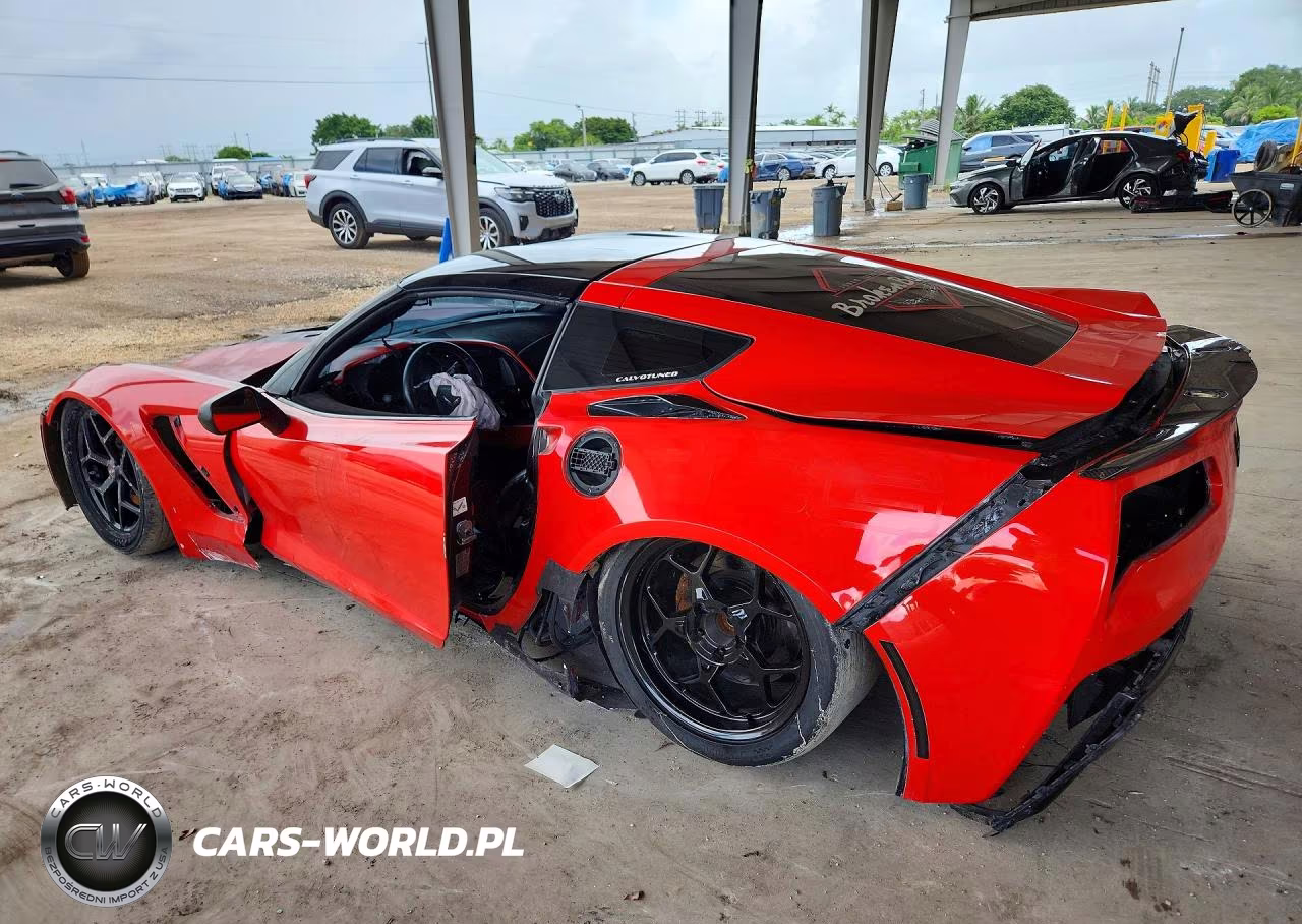 2017 Chevrolet Corvette Stingray 1Lt VIN:1G1YA2D77H5108500 - 2