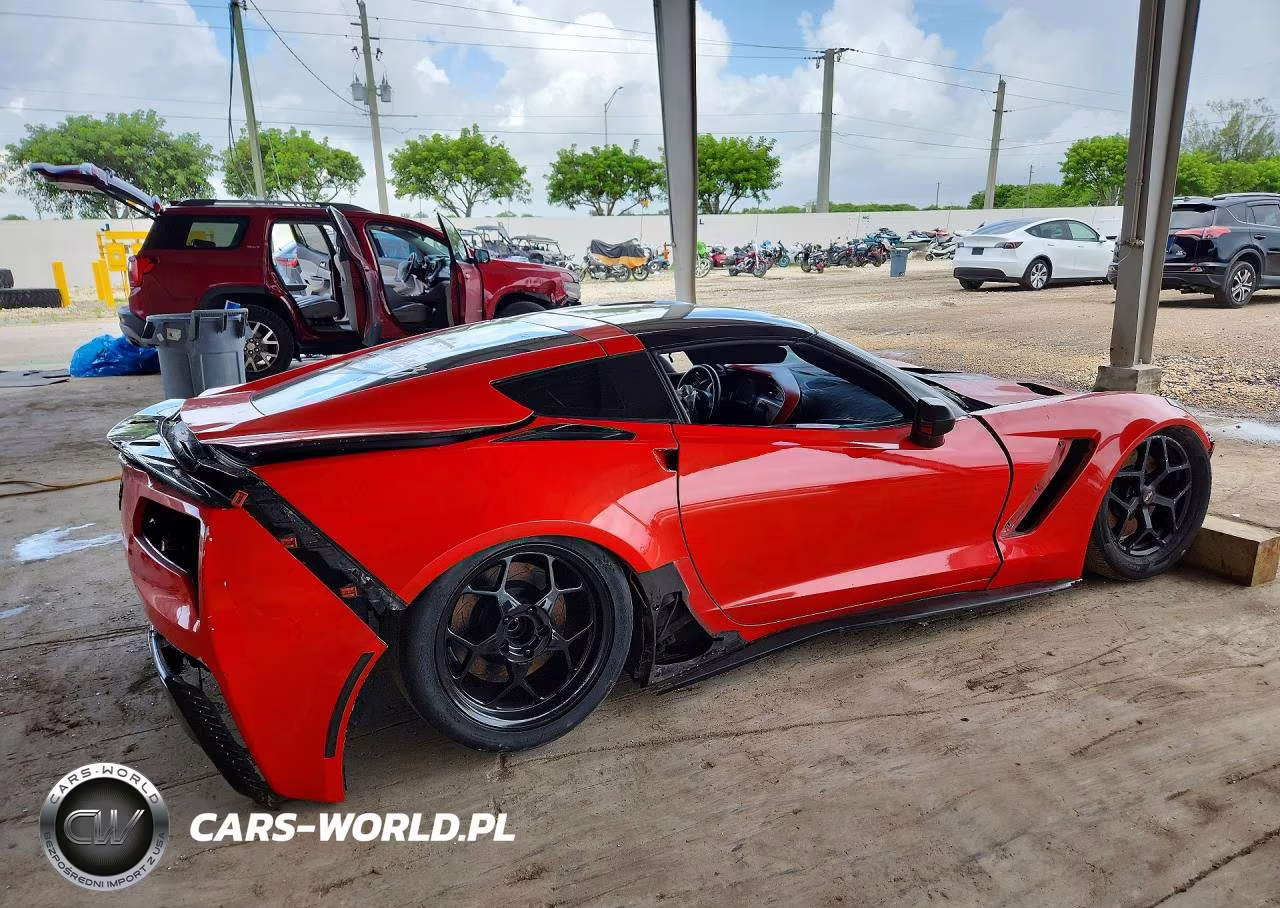 2017 Chevrolet Corvette Stingray 1Lt VIN:1G1YA2D77H5108500 - 3