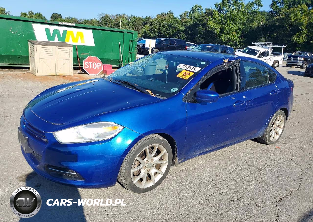 2013 Dodge Dart Sxt VIN:1C3CDFBA5DD199057 - 1
