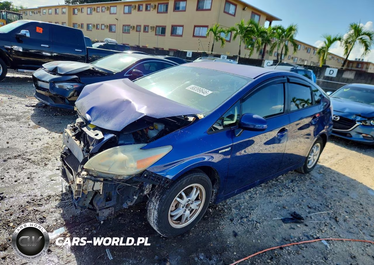 2010 Toyota Prius Ii VIN:JTDKN3DU0A5001999 - 1