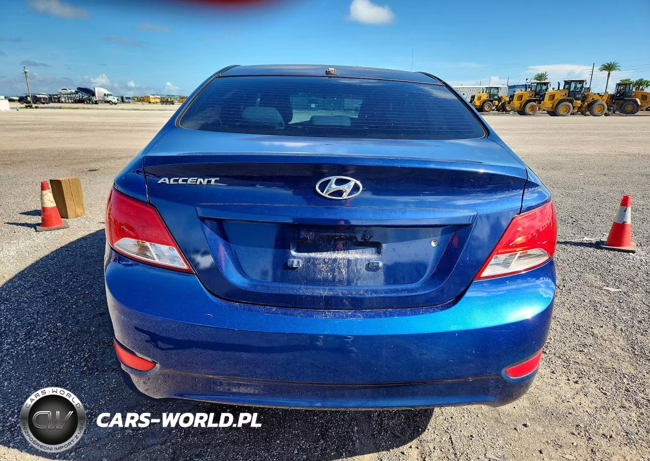 2016 Hyundai Accent Standard VIN:KMHCT4AE0GU052183 - 6