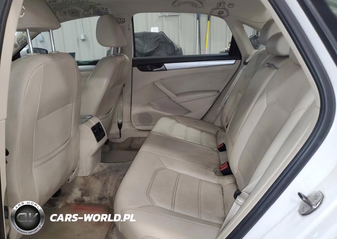 2013 Volkswagen Passat Se VIN:1VWBP7A35DC033227 - 10
