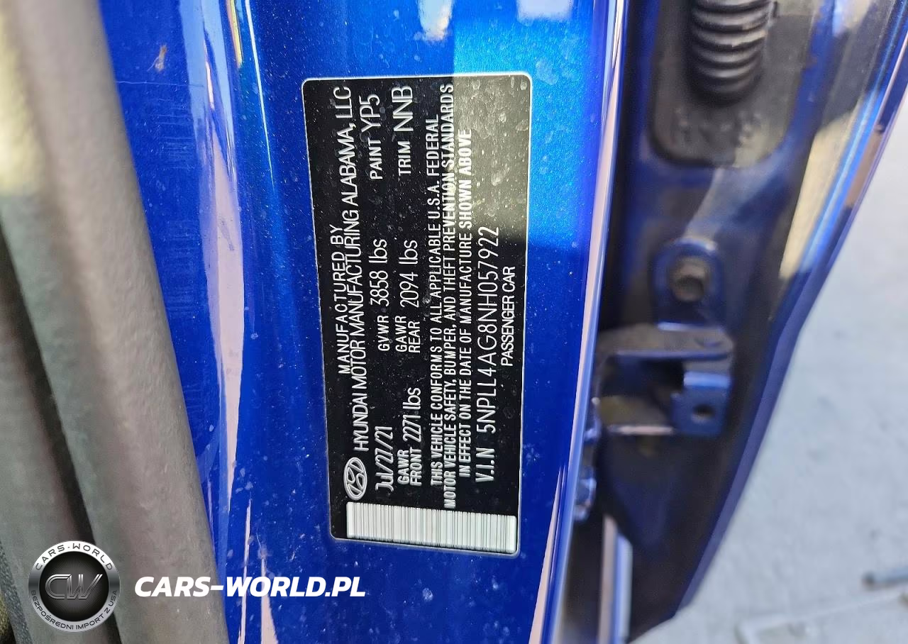 2022 Hyundai Elantra Se VIN:5NPLL4AG8NH057922 - 12