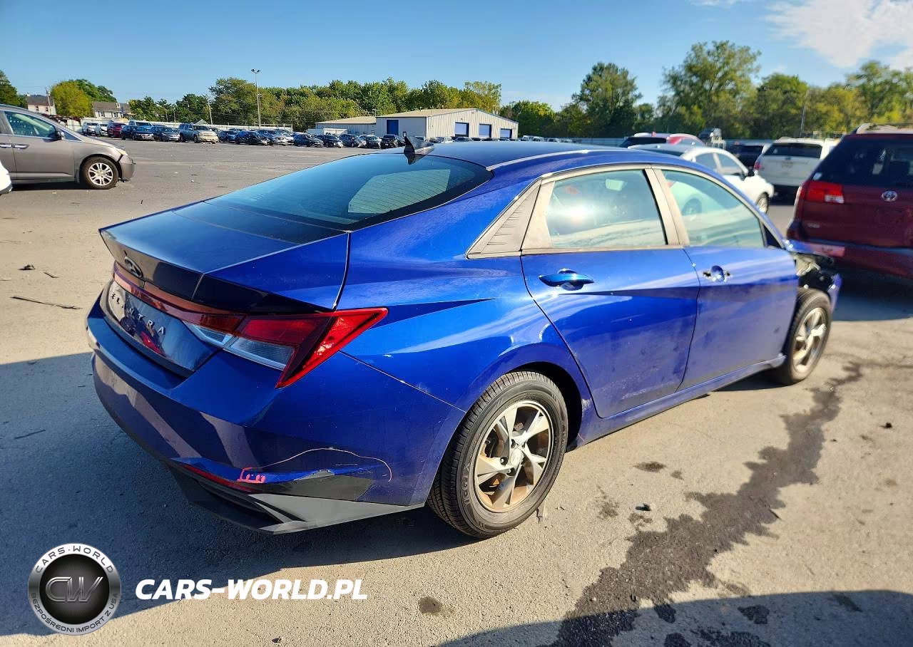 2022 Hyundai Elantra Se VIN:5NPLL4AG8NH057922 - 3