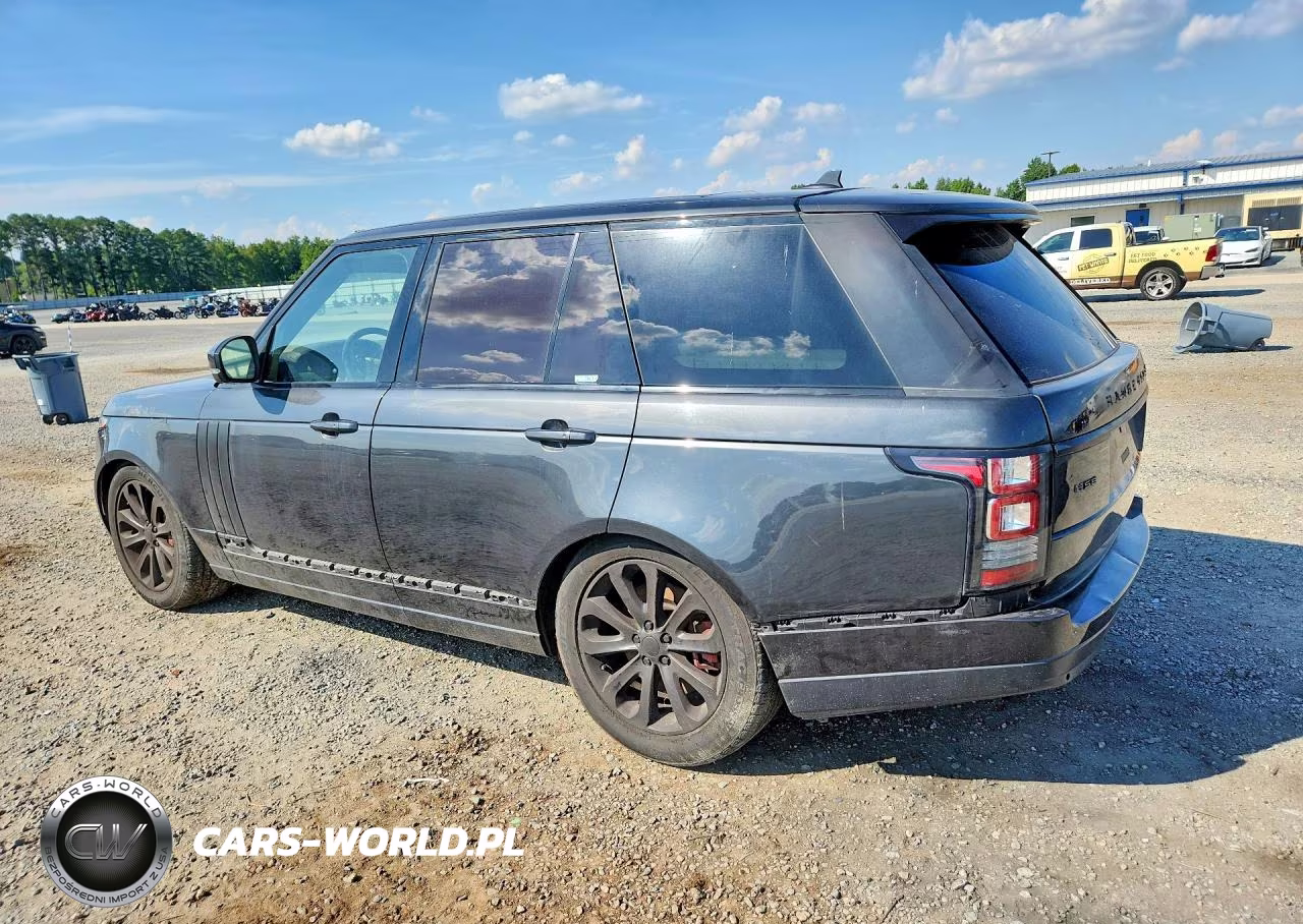 2016 Land Rover Range Rover Hse VIN:SALGS2PF3GA317590 - 2