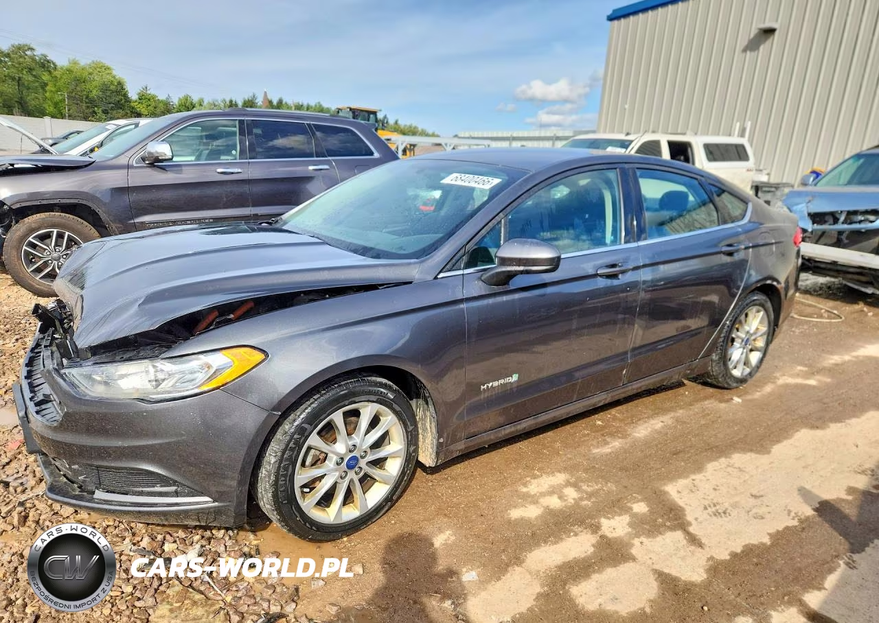 2017 Ford Fusion Se Hybrid VIN:3FA6P0LU2HR325822 - 1