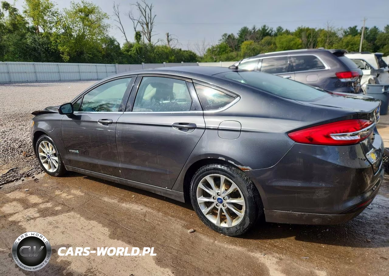 2017 Ford Fusion Se Hybrid VIN:3FA6P0LU2HR325822 - 2
