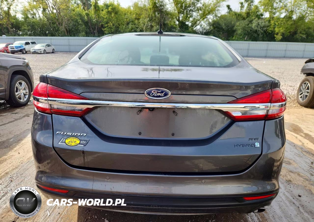 2017 Ford Fusion Se Hybrid VIN:3FA6P0LU2HR325822 - 6