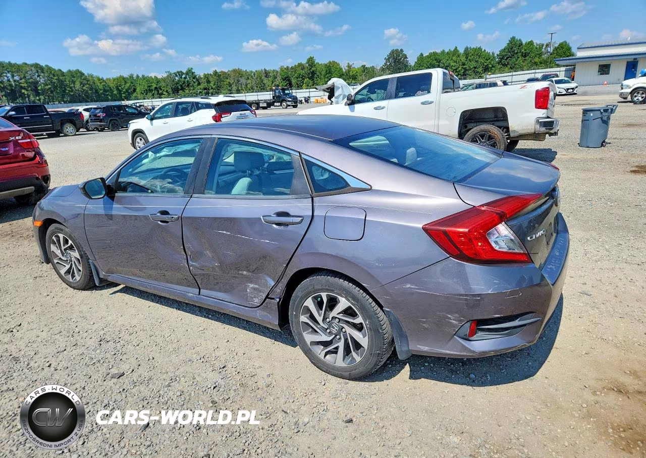 2016 Honda Civic Ex VIN:19XFC2F79GE014689 - 2