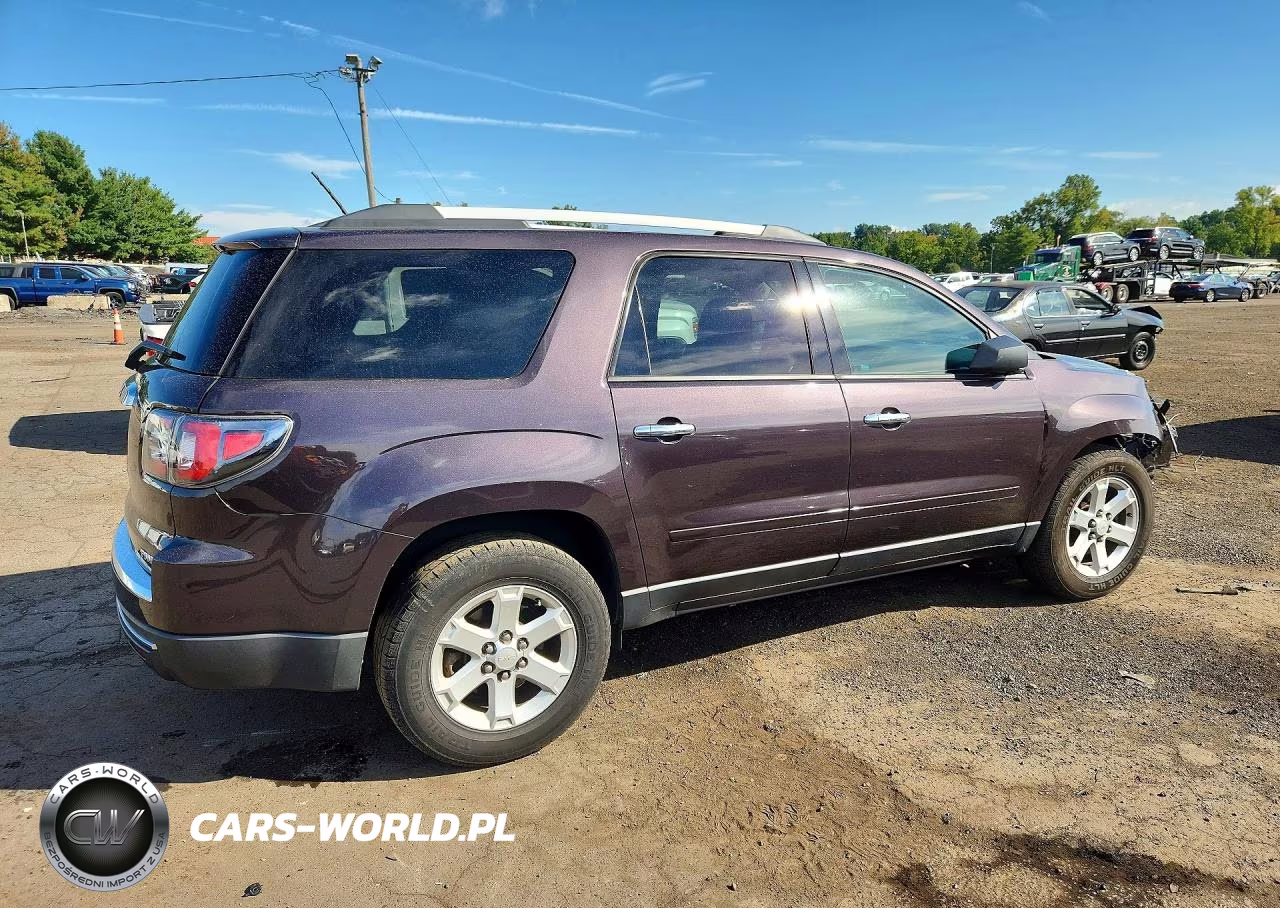 2015 GMC Acadia Sle VIN:1GKKVPKD1FJ348416 - 3