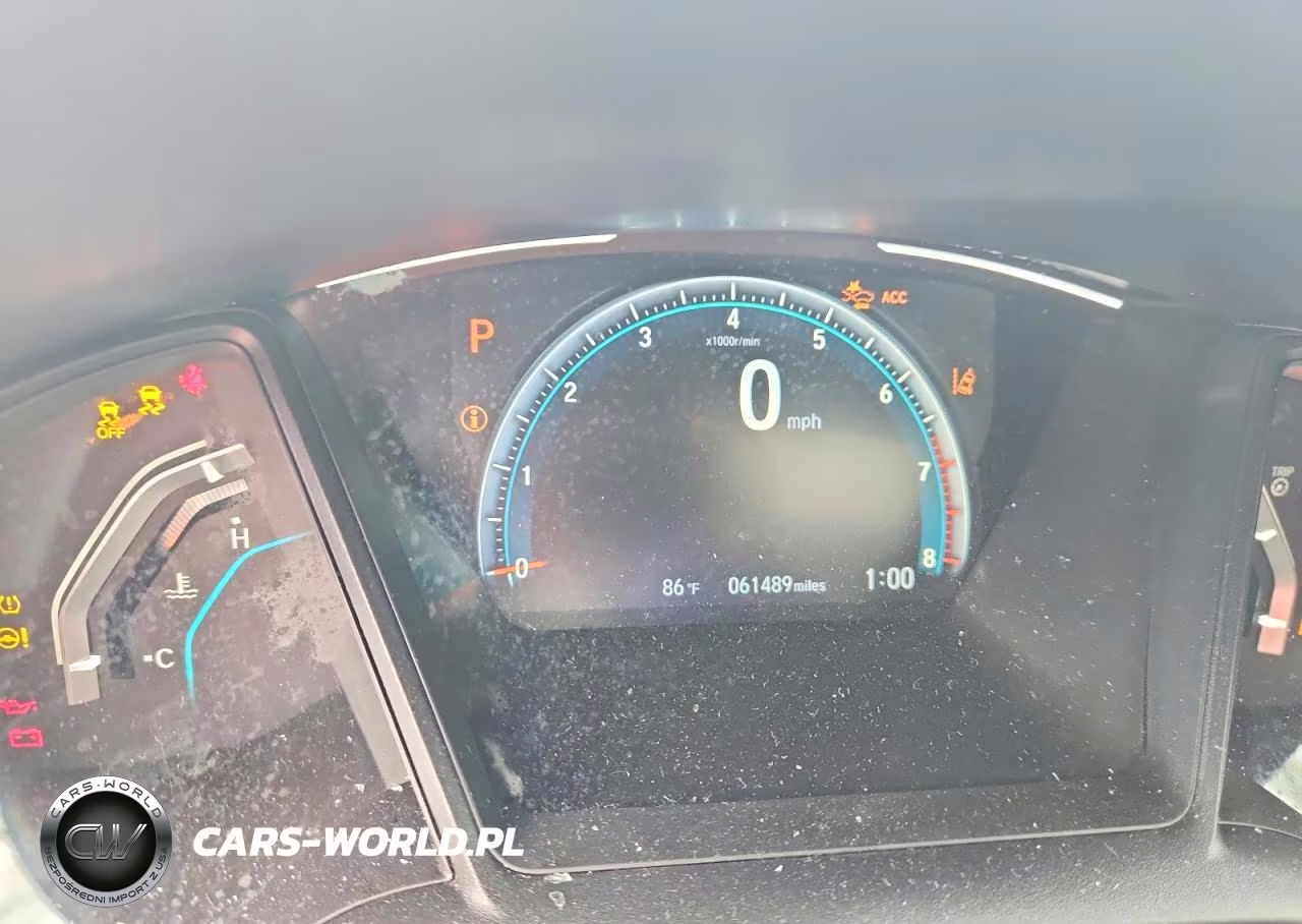 2019 Honda Civic Lx VIN:2HGFC2F63KH540807 - 9