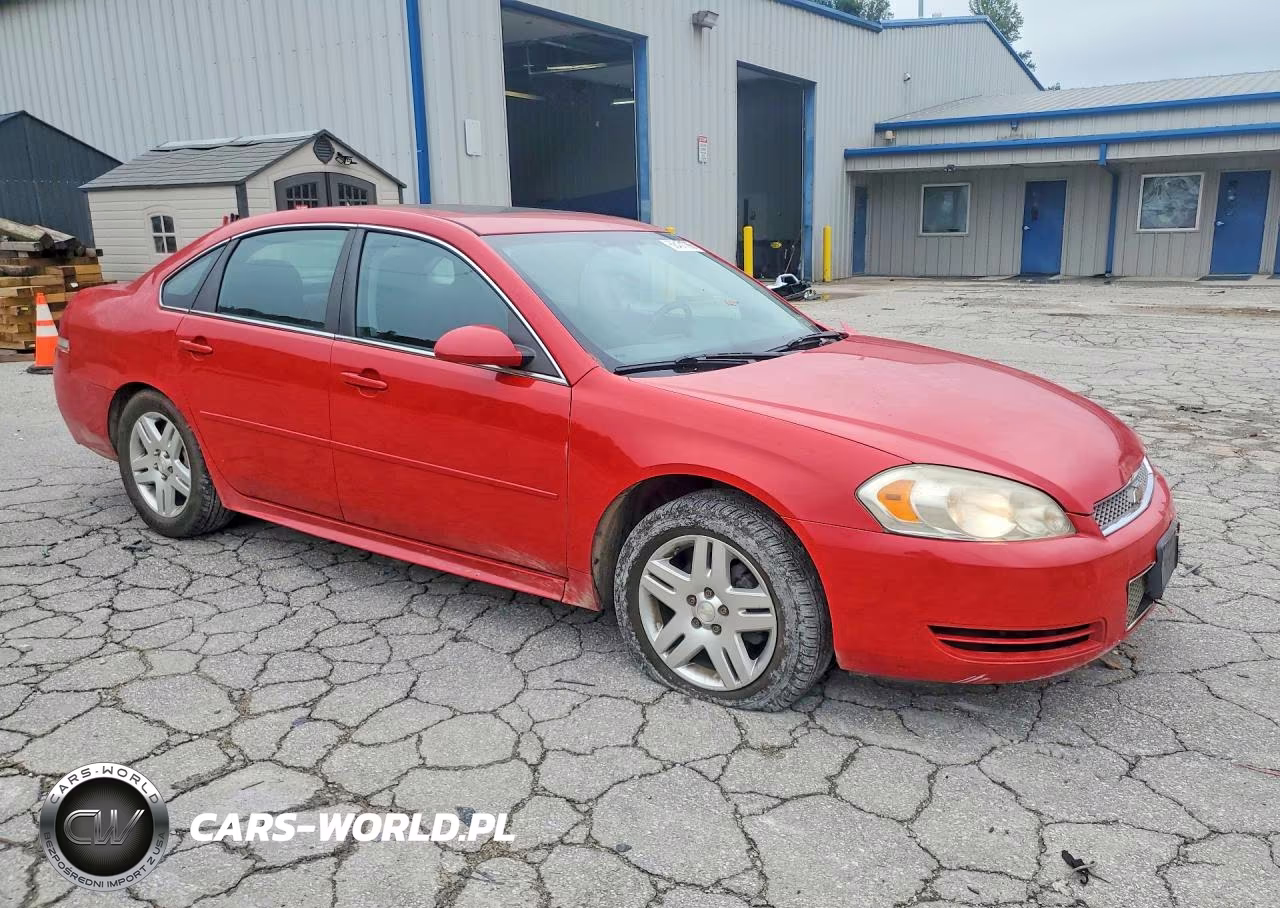 2013 Chevrolet Impala Lt VIN:2G1WG5E39D1222898 - 4