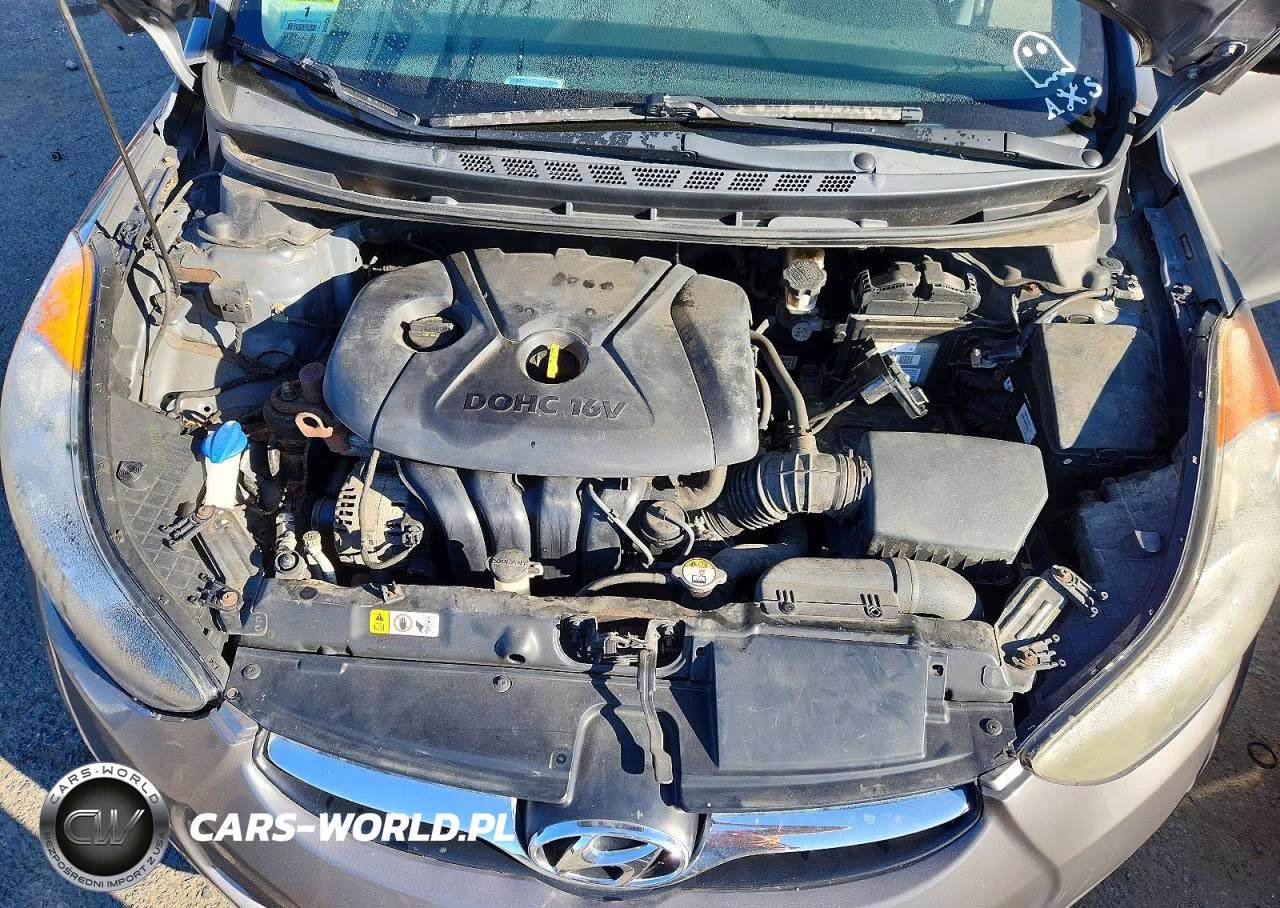 2013 Hyundai Elantra Gls VIN:5NPDH4AE9DH293899 - 11