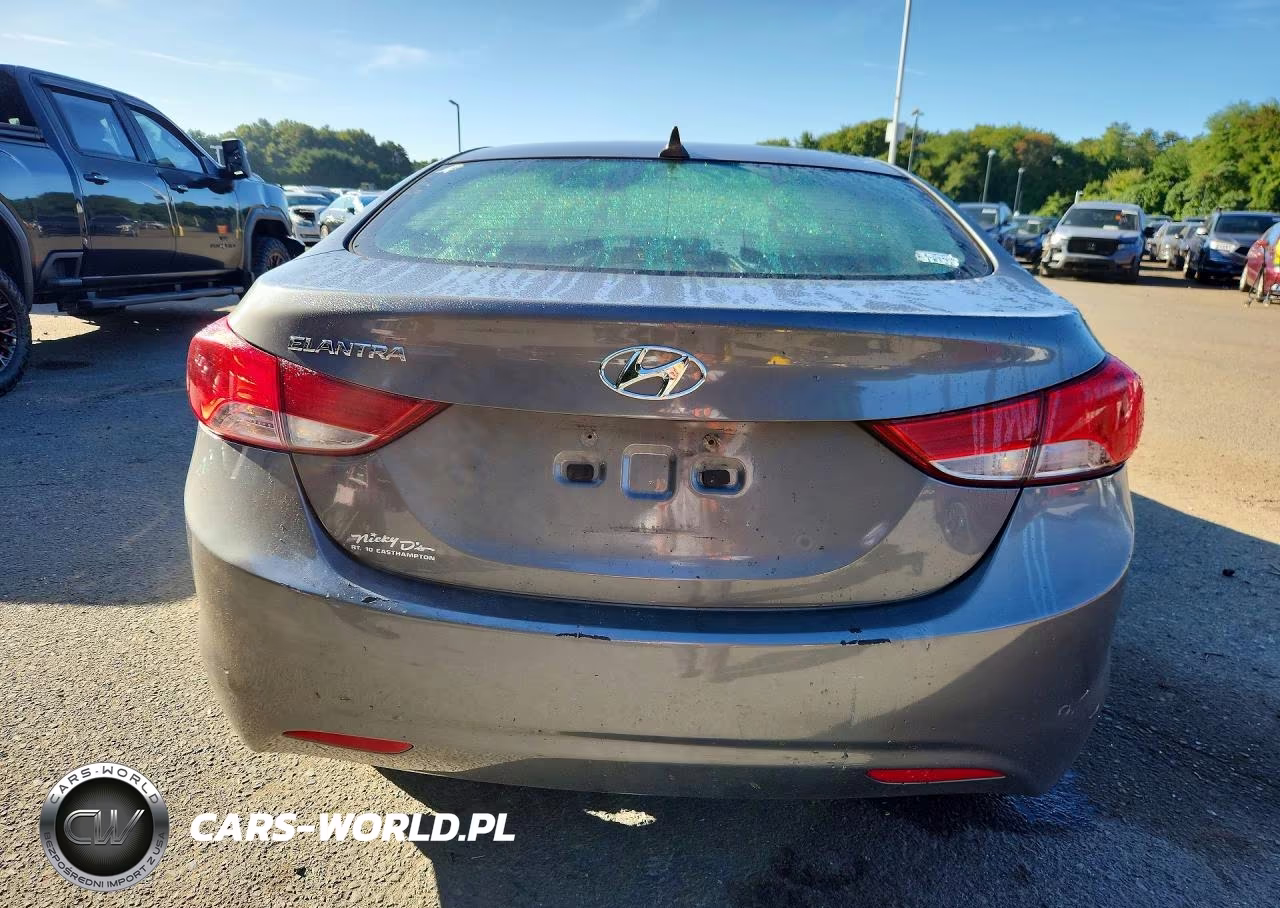 2013 Hyundai Elantra Gls VIN:5NPDH4AE9DH293899 - 6